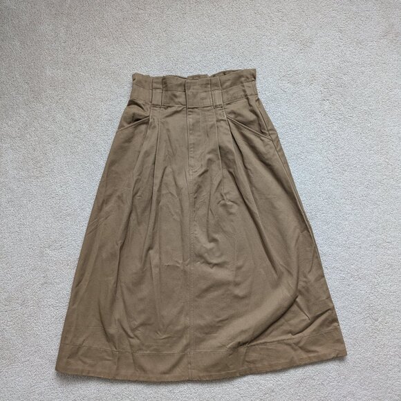 H&M Maxi "Paper Bag" Skirt - Picture 2 of 4